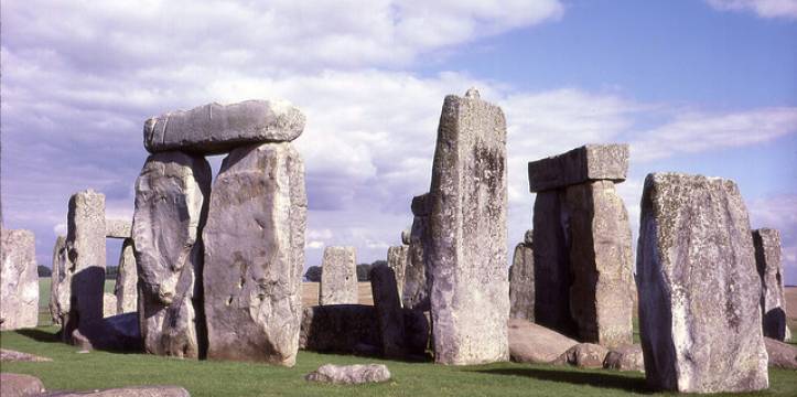 Stonehenge, één van de historische monumenten van Engeland. Stonehenge, één van de historische monumenten van Engeland.