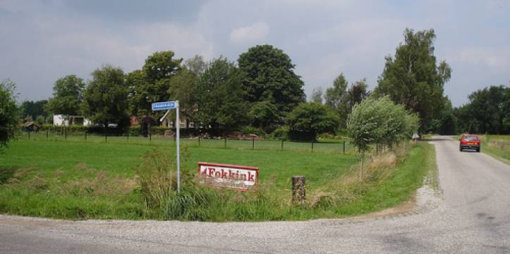 De omgeving van de vindplaats in Gelderland. Foto Sjaak Kempe De omgeving van de vindplaats in Gelderland