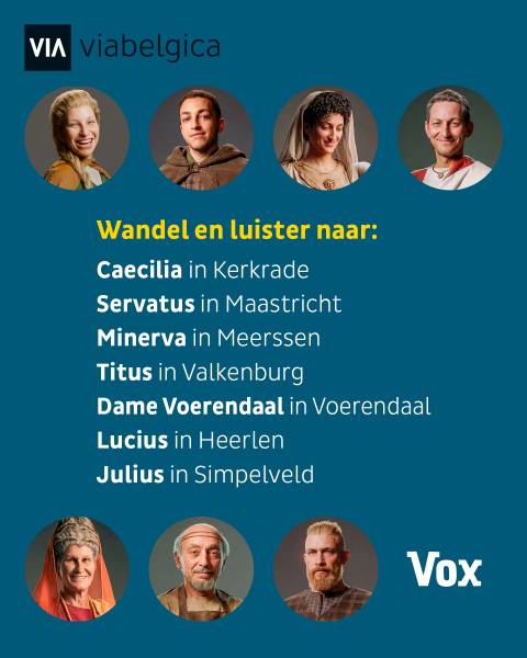De verschillende personen waarnaar je kunt luisteren
