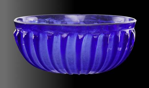 Blauwe kom