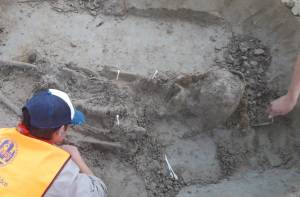 studenten vinden graven uit de 7e eeuw in leiden
