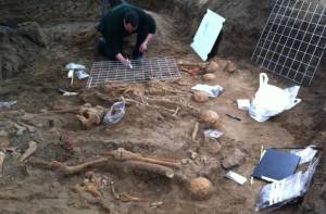 Skeletten onderzoek in Den Bosch