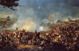 Battle of Waterloo - schilderij van William Sadler