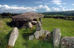 Arthur's Stone, een van de bekendste stenen monumenten van Engeland