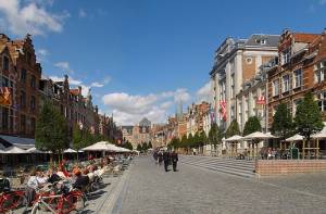 De Oude Markt in Leuven
