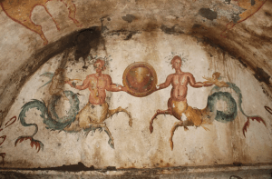 Na duizenden jaren waren de fresco's nog in een perfecte staat