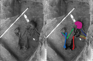 In België hebben archeologen een Gallo-Romeins graf gevonden met een samengesteld 'puzzelskelet', bestaande uit de botten van 5 verschillende mensen uit de steentijd en late oudheid.