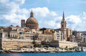 Valetta, de hoofdstad van Malta
