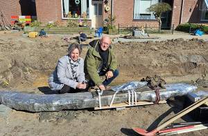 Vikingschip restant in Wijk bij Duurstede