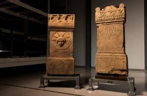 het altaar in het Edinburgh Museum