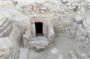 Binnenplaats graf egypte