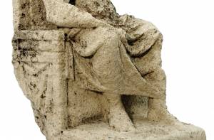 Romeins beeld van kalkzandsteen