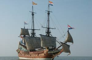 de Batavia leed in 1629 schipbreuk vlakbij de Australische kust.