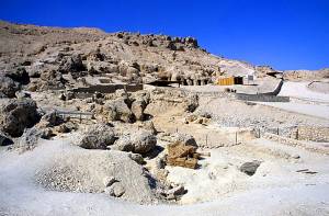 De necropolis van Draa Abul Naga