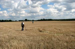Archeologen aan het werk, credit: Evelyn Simak