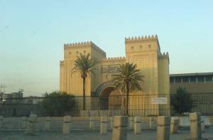 Het Nationale Museum van Irak, geplunderd tijdens de oorlog in 2003