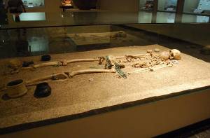Skelet Regionaal Museum Tuxtla. Auteur Alejandro Linares Garcia