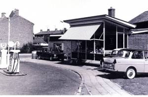 Het tankstation op de Kwekersweg in Amersfoort