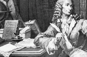 In Amerika zijn brieven van de Franse filosoof en schrijver Voltaire gevonden.