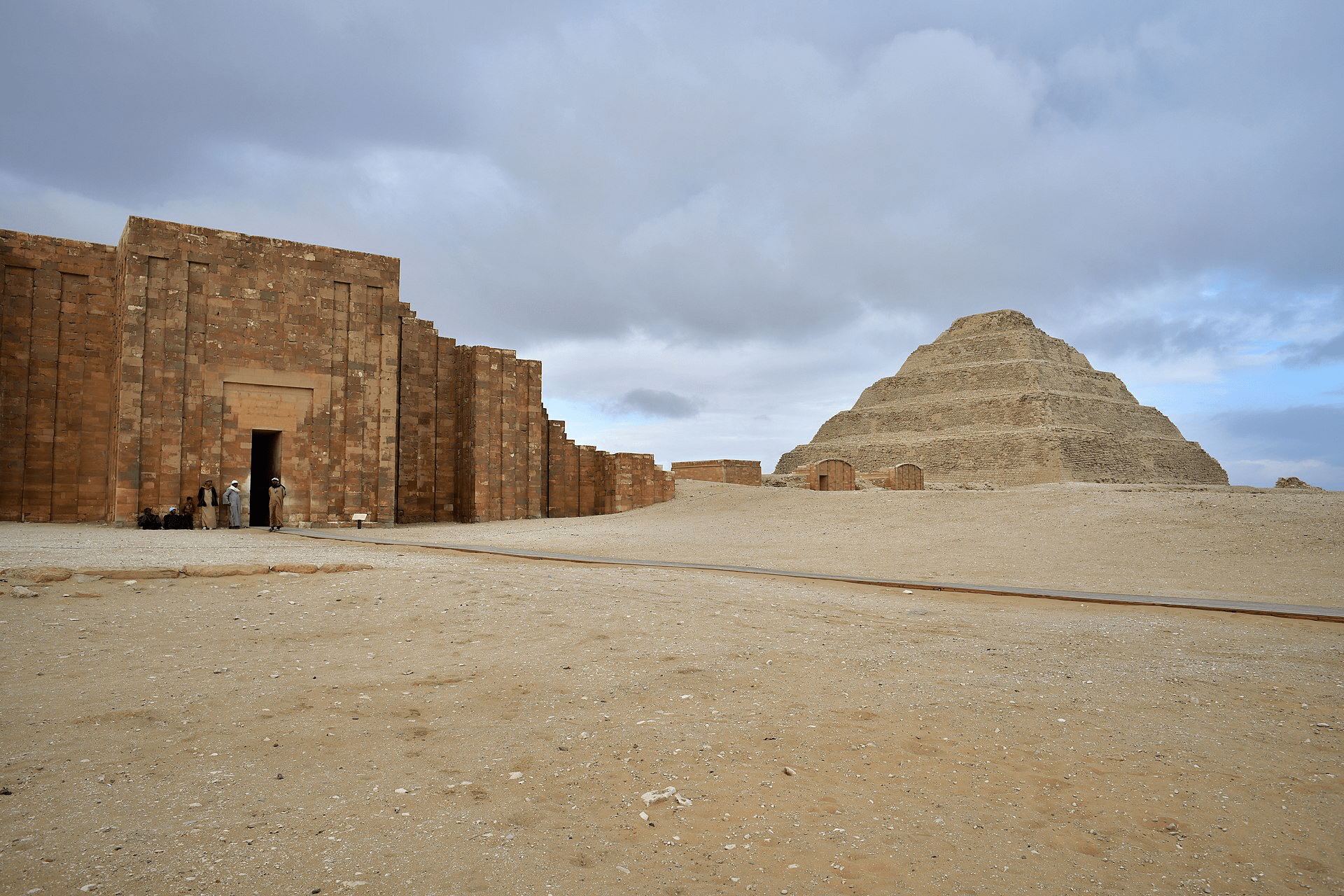 Het begrafeniscomplex van farao Djoser