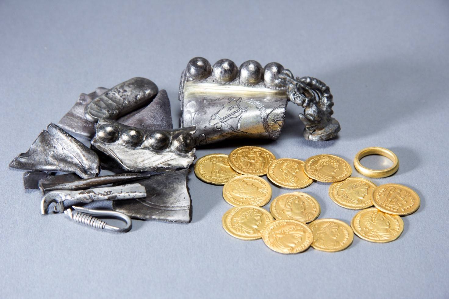 gouden munten en hakzilver uit het Limburgse Pey