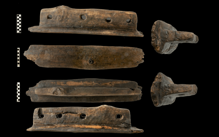 De 7.000 jaar oude boten zijn geavanceerder dan gedacht: ze zijn gebouwd met deze dwarsversterkingen. 