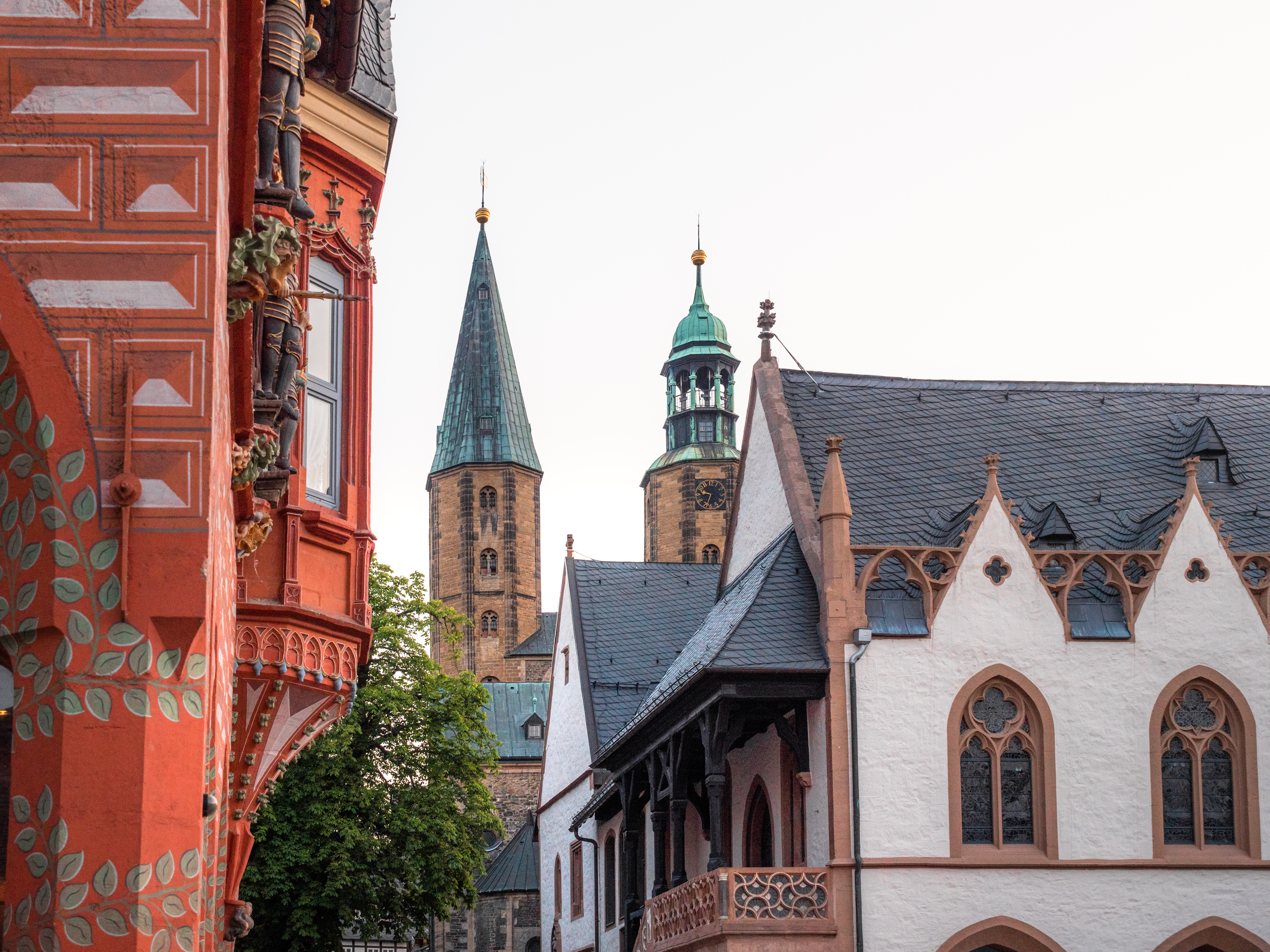 Het stadje Goslar