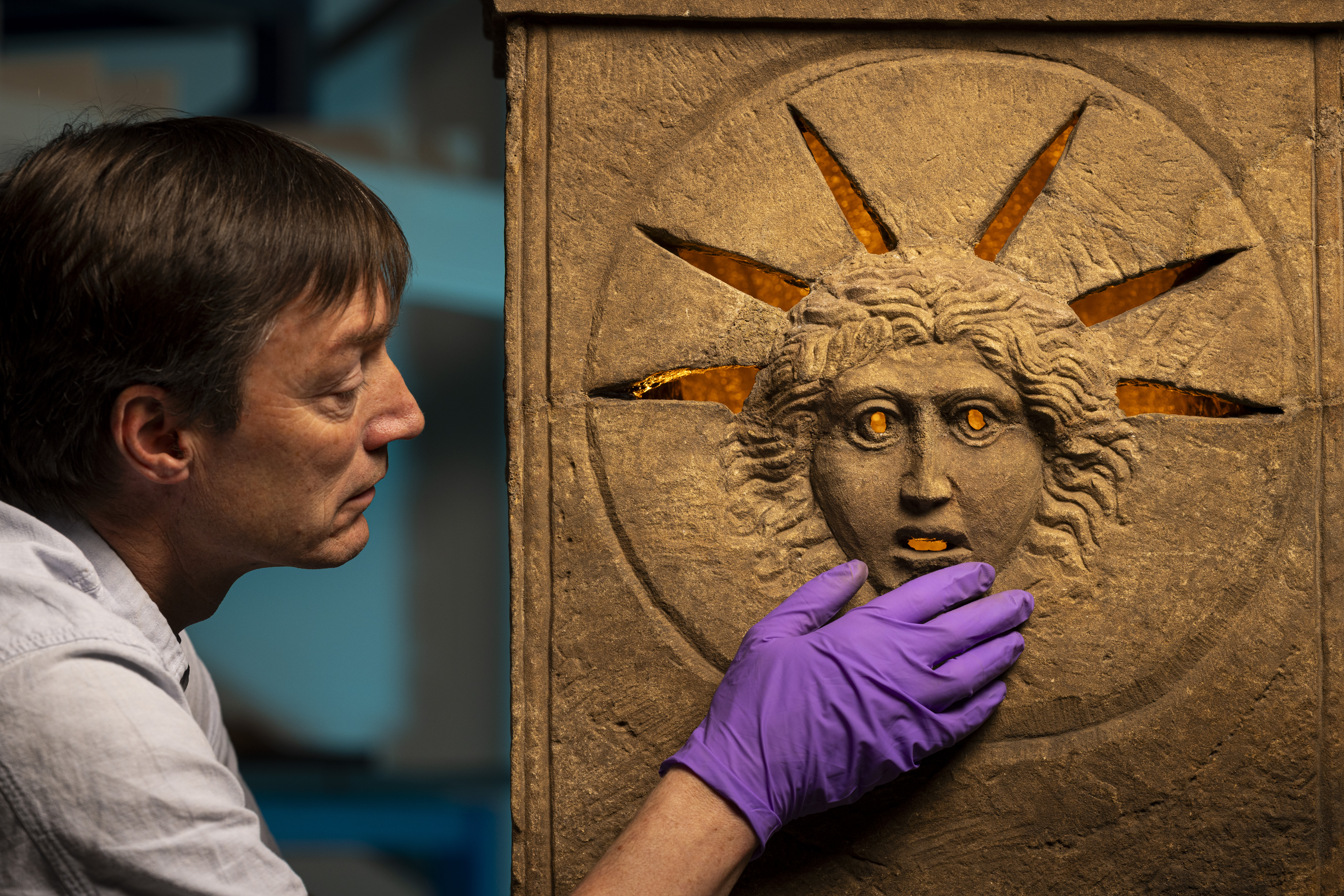 Curator Dr Fraser Hunter